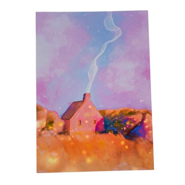 Firefly Cottage Print