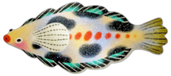 Cow Fish Sticker