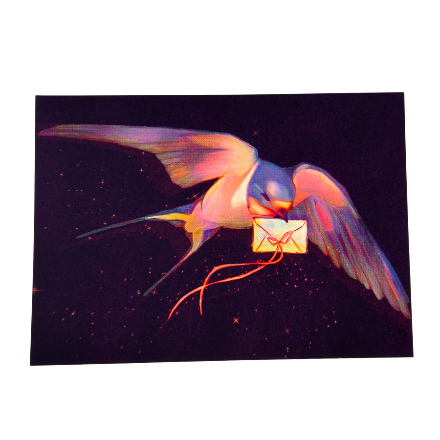 Love Letter Swallow Print
