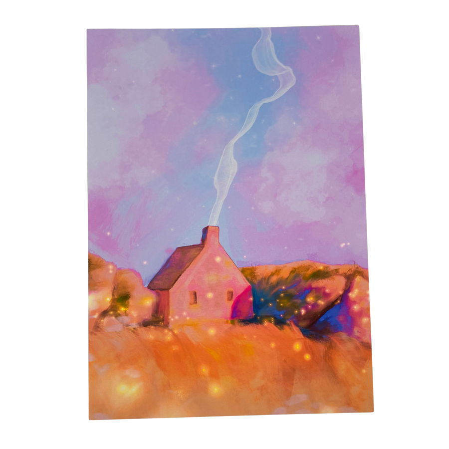 Firefly Cottage Print